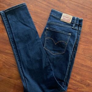Levi's Dark Blue Denim Jeans